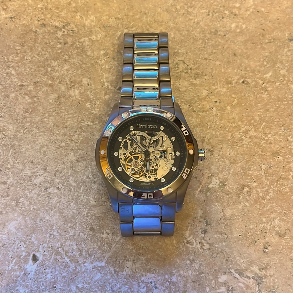 Men’s Armitron Silver Watch